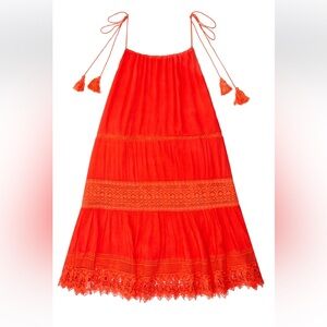La Palma Crochet Tassel Dress by Urban outfitters